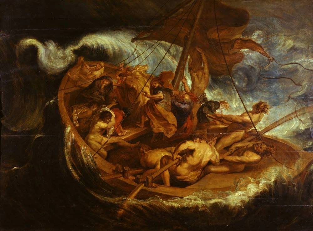 Cristo sul mare di Galilea - Gemaldegalerie Alte Meister, Dresd